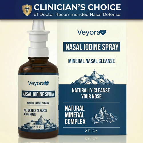 Iodine Nasal Spray for Cold & Virus Defence