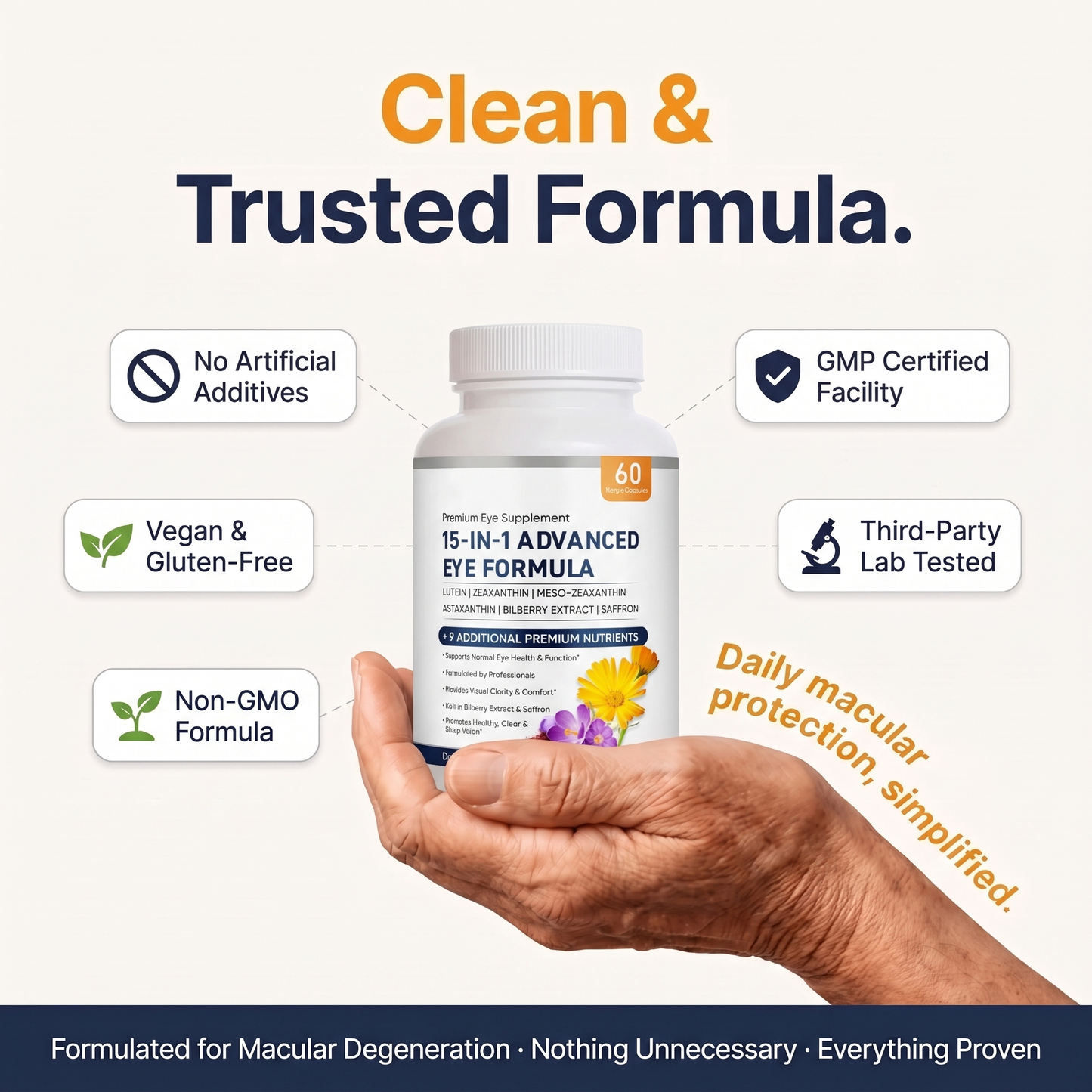 Veyora 15-in-1 Advanced Eye Formula
