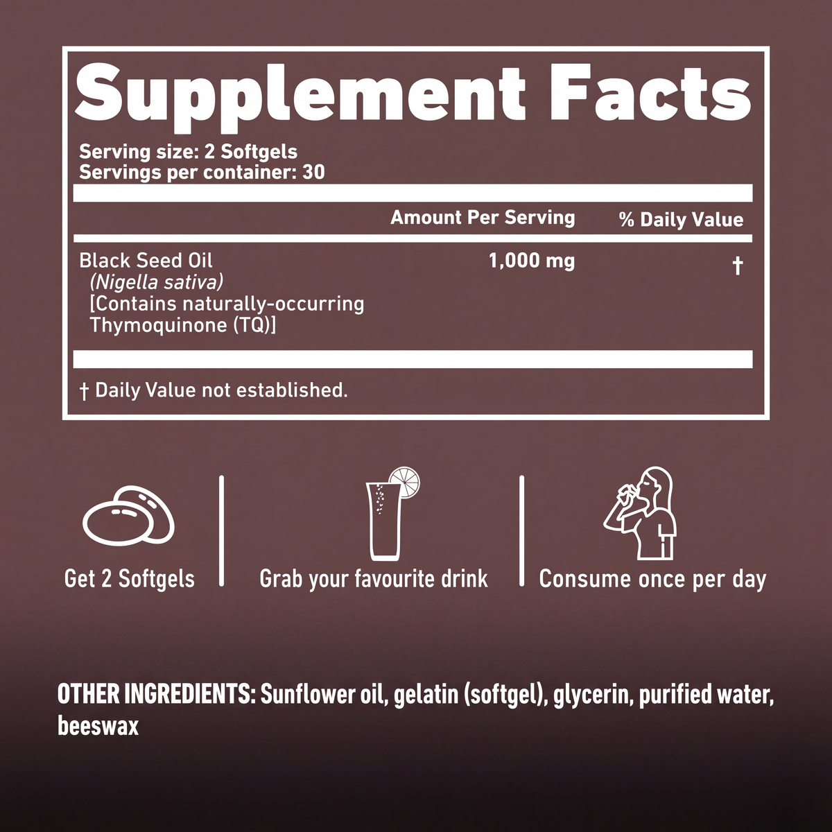 VERIFIED HIGH-POTENCY ETHIOPIAN BLACK SEED OIL