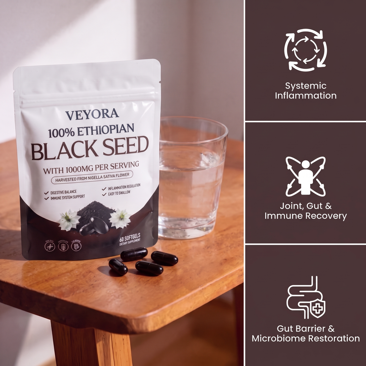 VERIFIED HIGH-POTENCY ETHIOPIAN BLACK SEED OIL